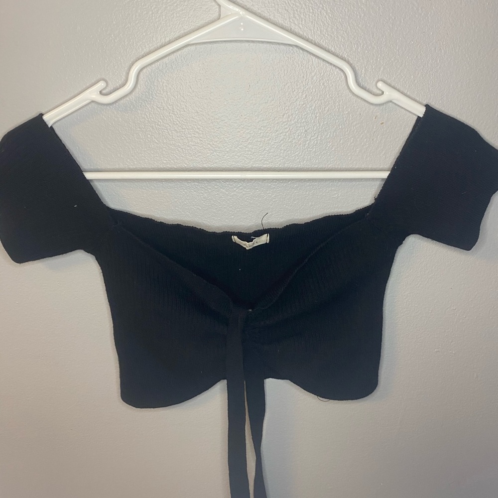 Tie crop top